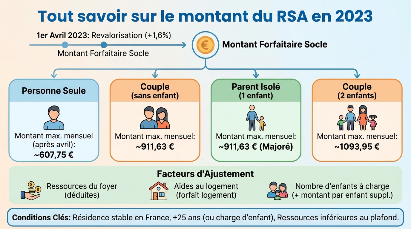 Conditions d'éligibilité au RSA