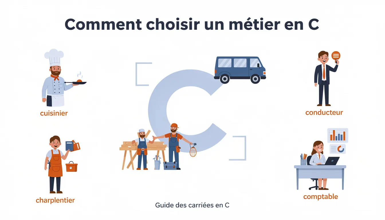 Comment choisir un métier en C