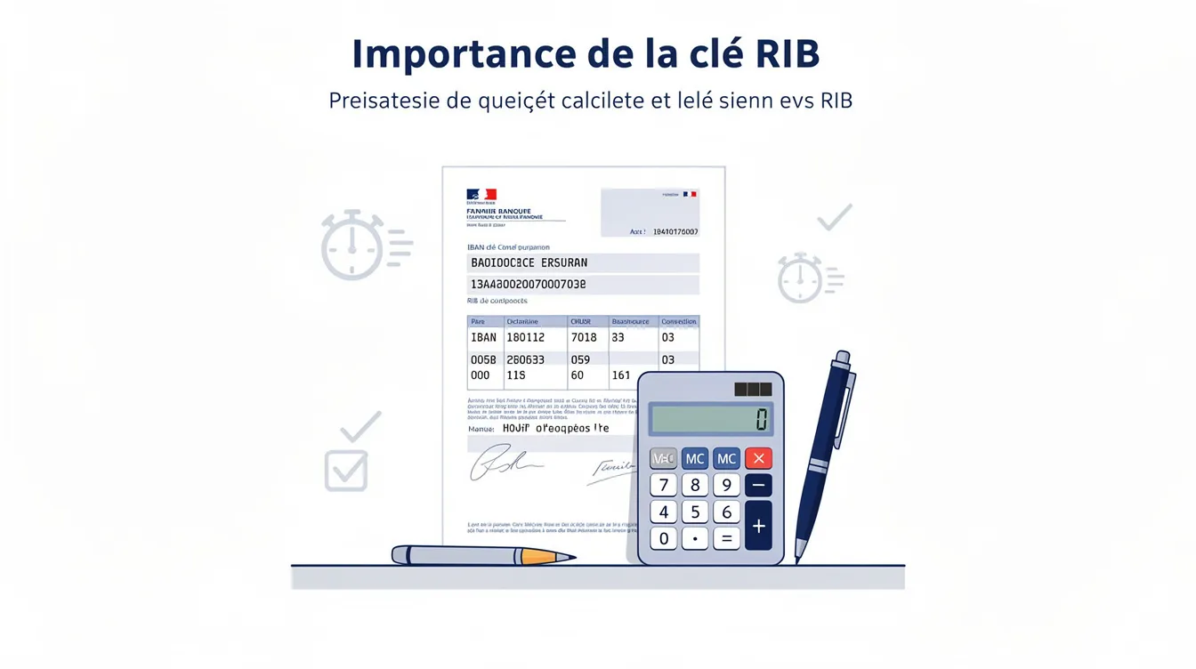 Importance de la clé RIB