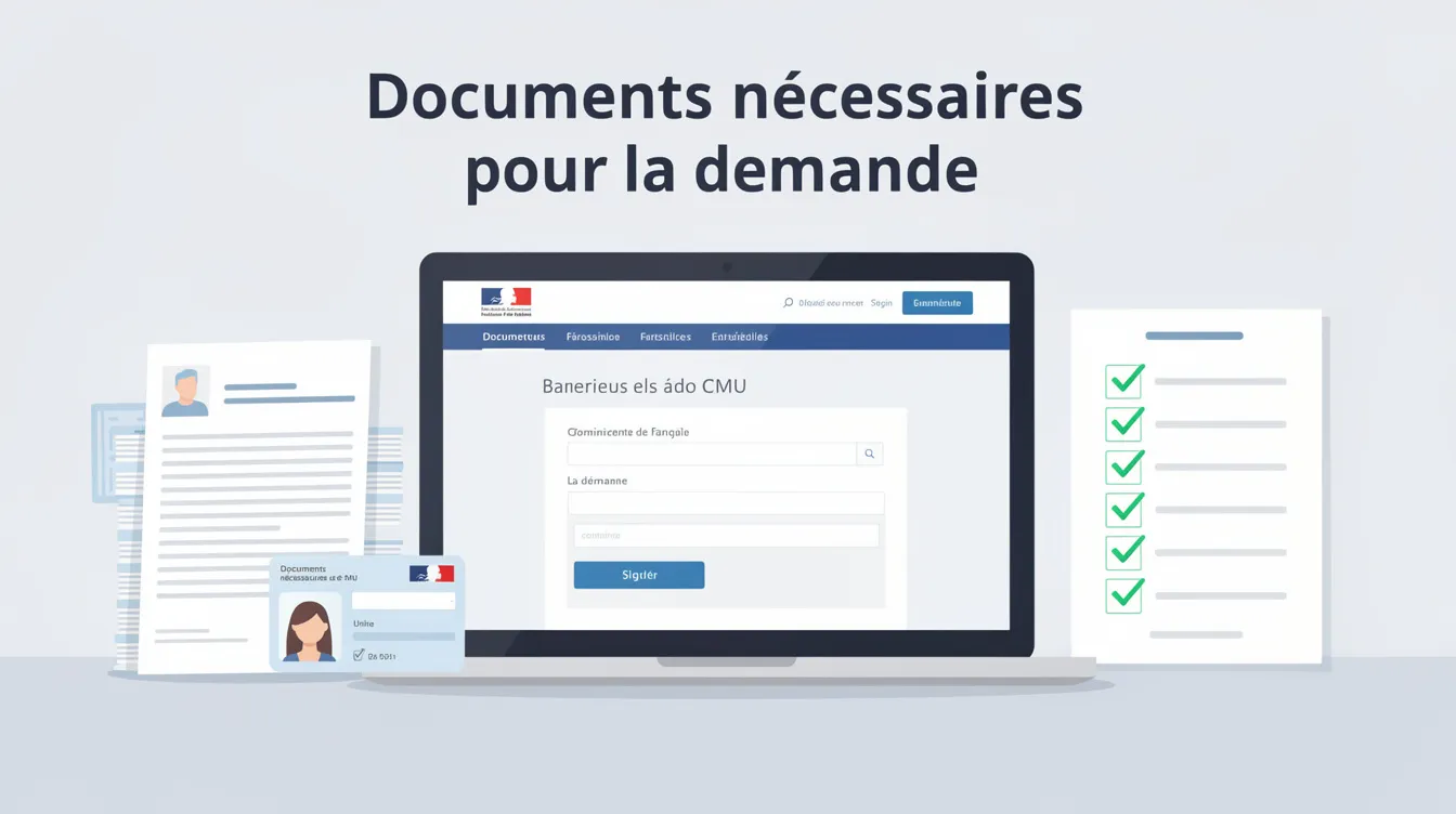 Documents nécessaires pour la demande