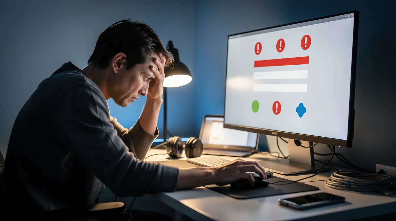 Que faire en cas de problème de connexion